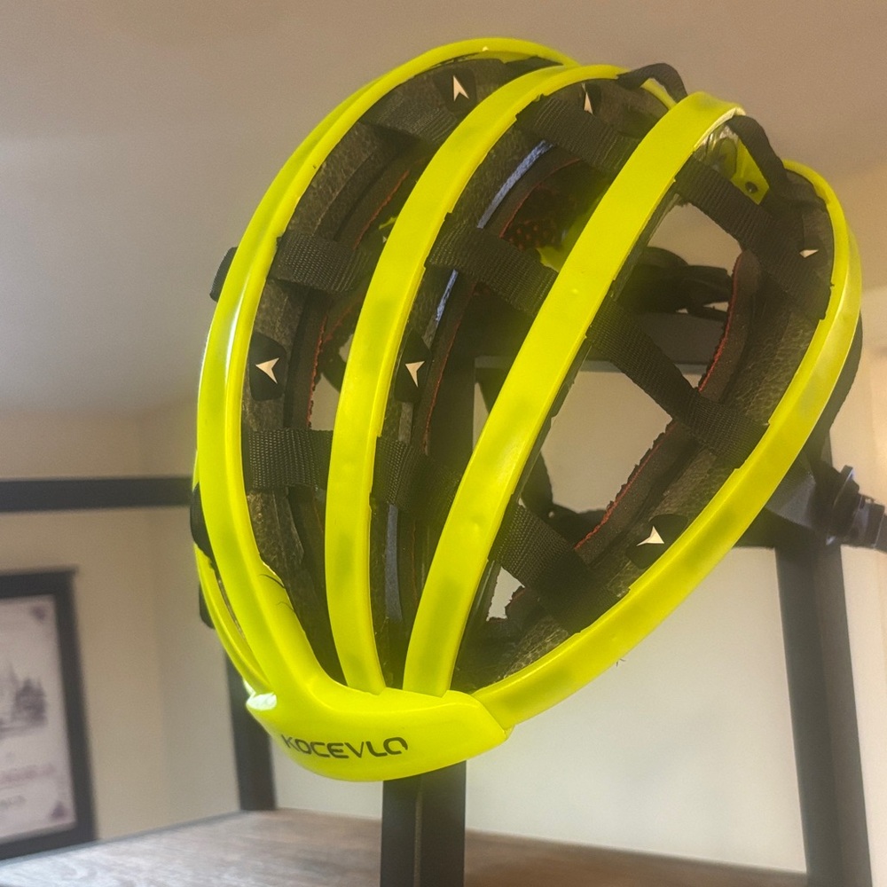 Kocevlo Neon Yellow Bike Helmet